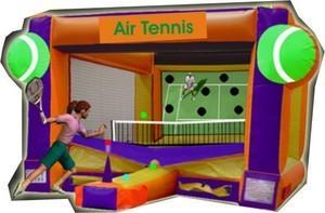 Air Tennis with tennis racket, light balls and blower Air Tennis with tennis racket, light balls and blower