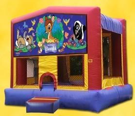 Themed Bambi Jump13x13 Themed Bambi Jump13x13