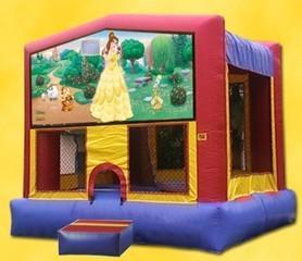 Themed Disney BeautyBeast Jump15x15 Themed Disney BeautyBeast Jump15x15